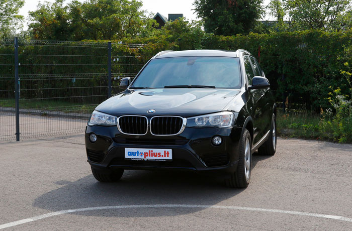 BMW X3 F25 apžvalga